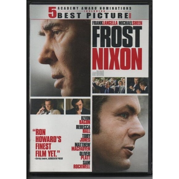 Universal Studio Other - Frost Nixon DVD 2008 Ron Howard Kevin Bacon Michael Sheen